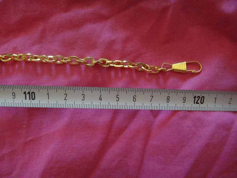 Нова дълга златиста верижка/дръжка за чанта или друг аксесоар