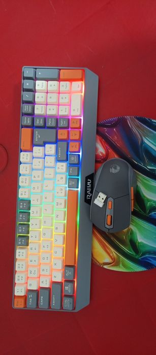 O'yin uchun aqilli Klaviatura va sichqoncha, Raiku r908