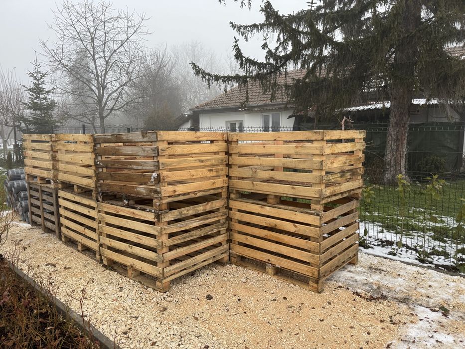 Дървени бокс палета