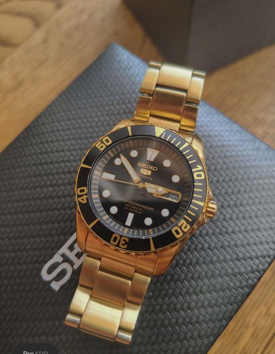 Рядък колекционерски Seiko 5 Sports „Sea Urchin“ SNZF22J1 – MADE IN JAPAN, бартер