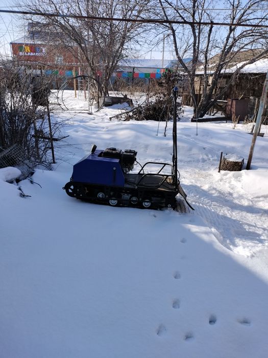 Мотобуксировщик "Лидер", мощность 8 л.с.