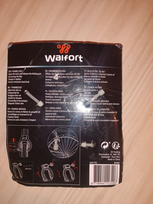 Walford заключващо устройство за велосипед