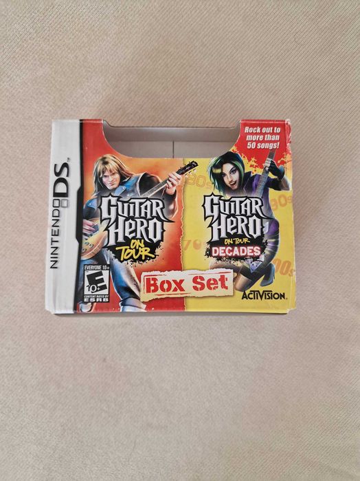 Guitar Hero Nintendo DS box set