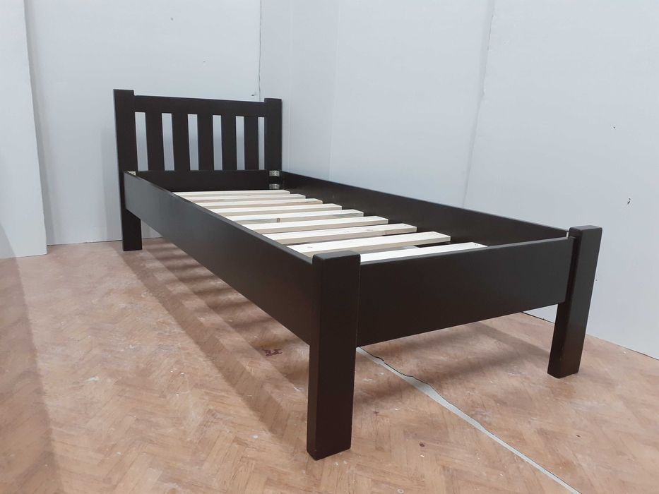 TRANSPORT GRATUIT.Pat single din lemn masiv.Cod 115