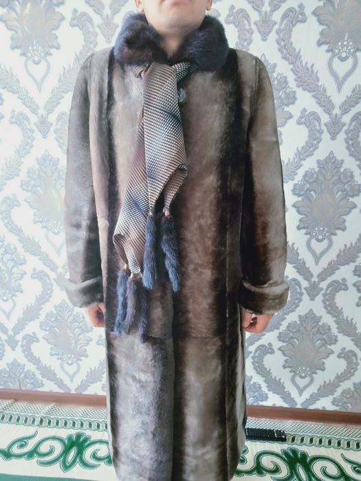 Мутоновая шуба продается