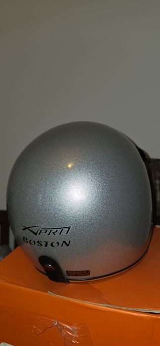 Casca moto scuter Apro Boston gri mărime XL noua
