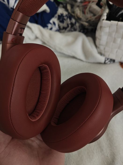 Casti Over the Ear Fresh 'n Rebel Clam 2, Bluetooth, Microfon, Safari Red