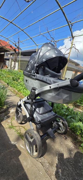 Детска количка 2в1,Junama DiamondV2,Glow04,Grey