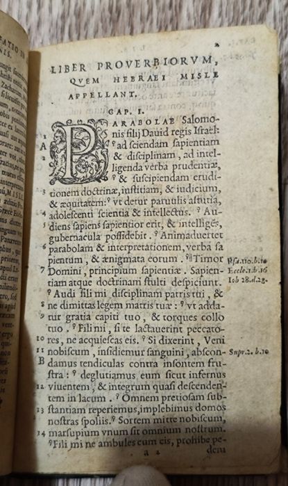 Изключително рядко издание!ПРИТЧИ, ЕКЛИСИАСТ И ПЕСЕН НА ПЕСНИТЕ -1564г