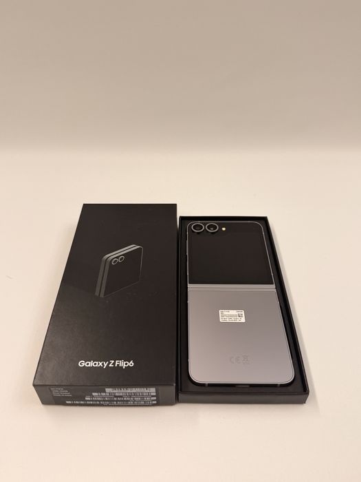 Samsung Galaxy Z Flip 6 256gb 12gb ram silver shadow , nou