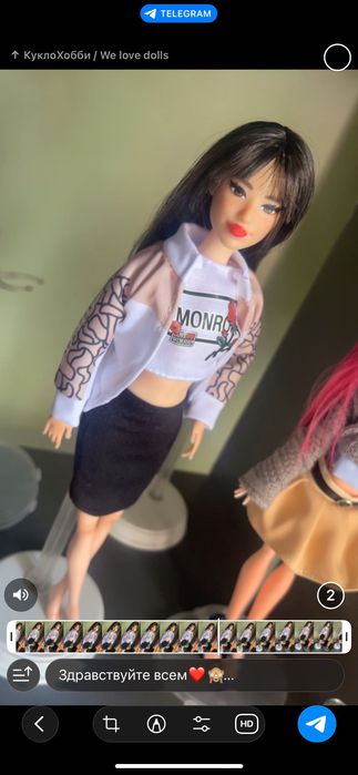 Barbie ooak mattel барби ооак