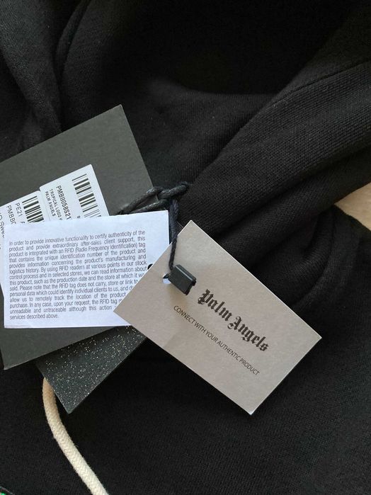 Оригинален Palm Angels Tropical Logo Hoody суитчър суичър XL Over Size