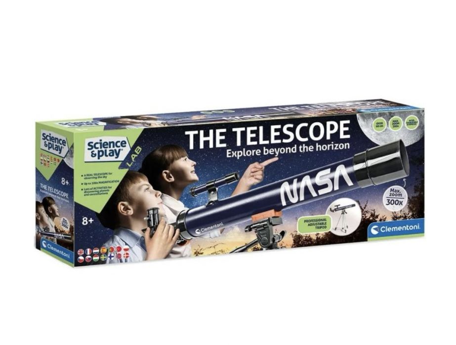 Детски телескоп Clementoni Science & Play - Nasa