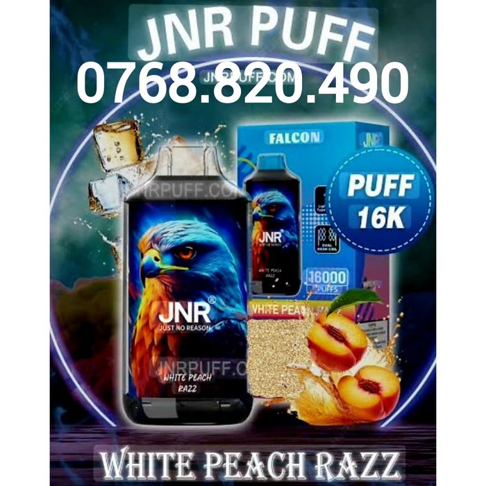Vape JNR Falcon 16 k pufuri reale. Livrare gratuita in Bucuresti