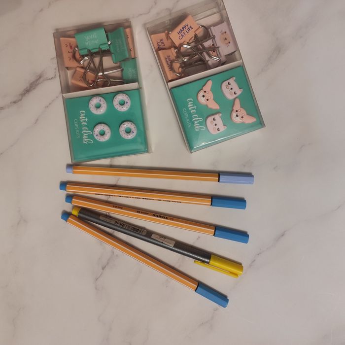 Капилярные ручки Stabilo биндеры