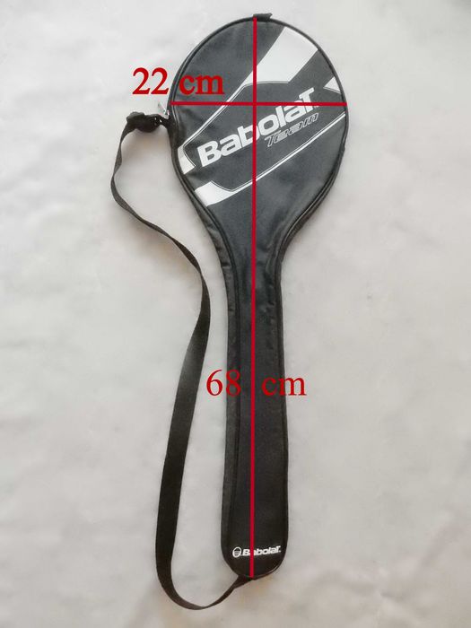 Geanta racheta tenis juniori Babolat Team; 68 cm lungime, 22 cm latime