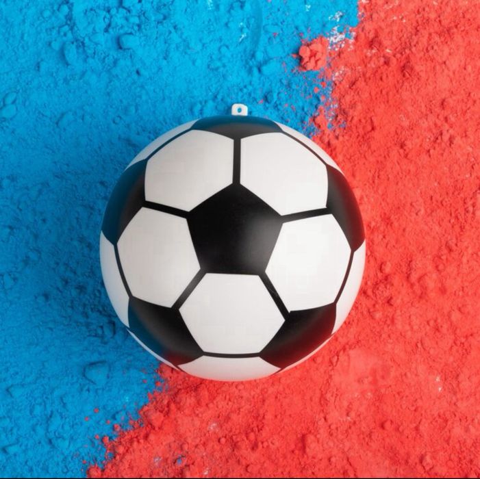 Minge de fotbal pentru Gender Reveal Party, Boy/Girl