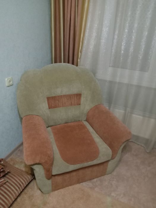 Диван выдвижной+кресло