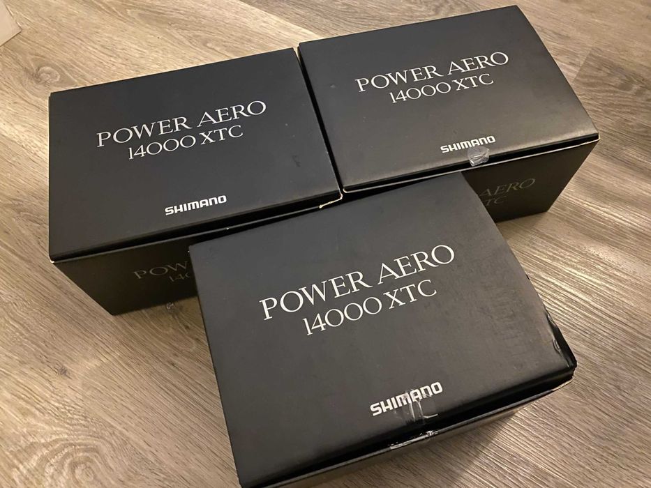 Mulinete Shimano Power Aero 14000 XTC Noi