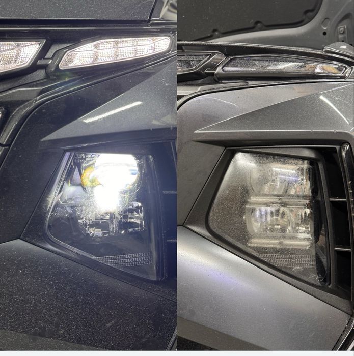 Би лед Bi led тюнинг фар полировка фар