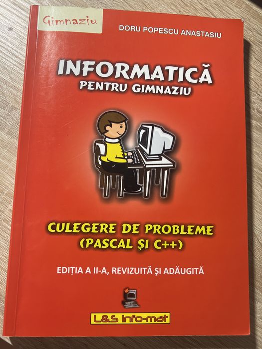 Informatica pentru gimnaziu culegere de probleme noua