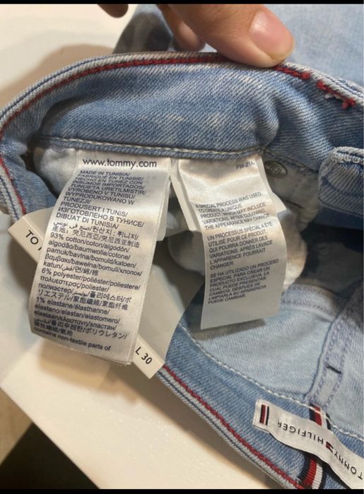 Blugi skinny Tommy Hilfiger, marimea xs