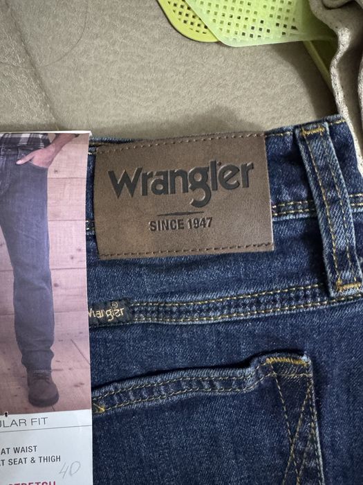 Мужские летние джинсы от бренда Wrangler