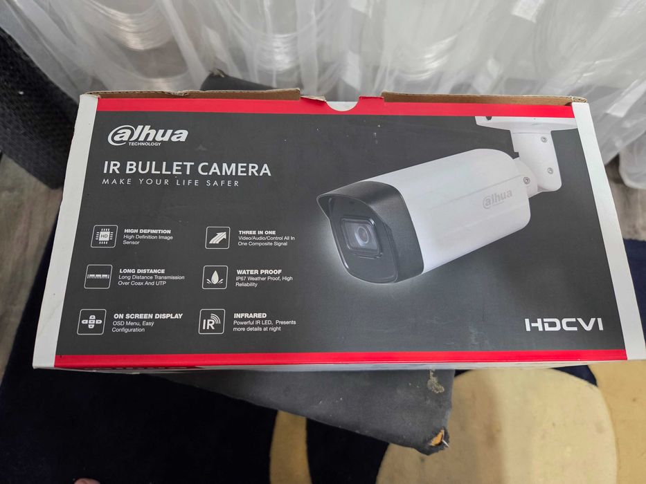 Camera Video supraveghere Dahua DH-HAC-HFW1200THP-I8 2MP IR 80m – NOUA