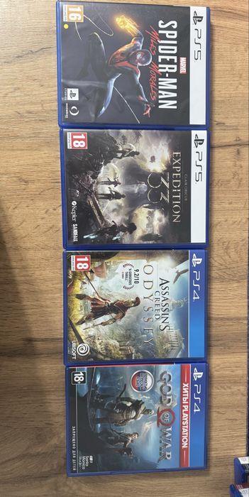 Диски для PS4 и PS5