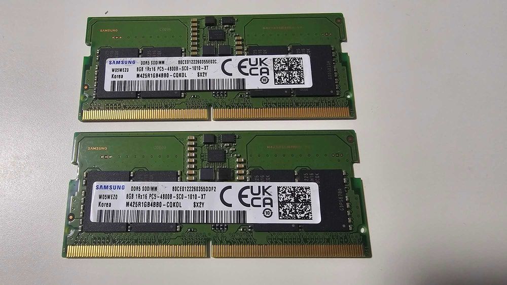 Vand kit 2 memorii Samsung DDR 5 4800 16Gb CAS 40 SO-DIMM(laptop)