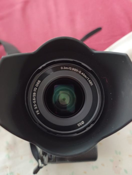 Obiectiv Canon 24-70  f4 și obiectiv sony