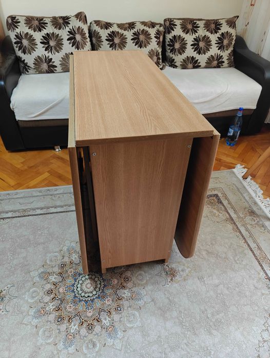 Masă pliabilă/extensibila din pal melaminat 100cmx190cm