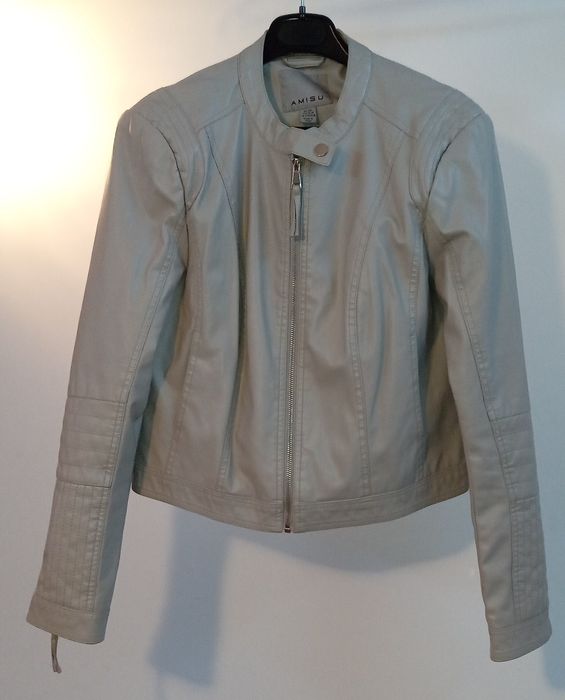 Jacheta dama primavara/toamna stil rocker, ca noua