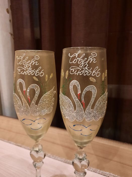 Фужеры для свадьбы