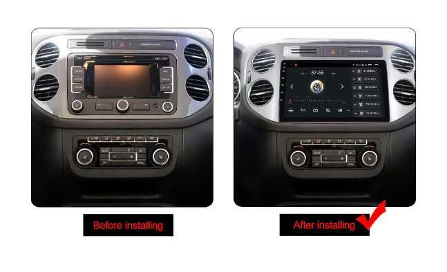 Navigatie Carplay Tiguan 2008-2015 2GB Ram NOUA