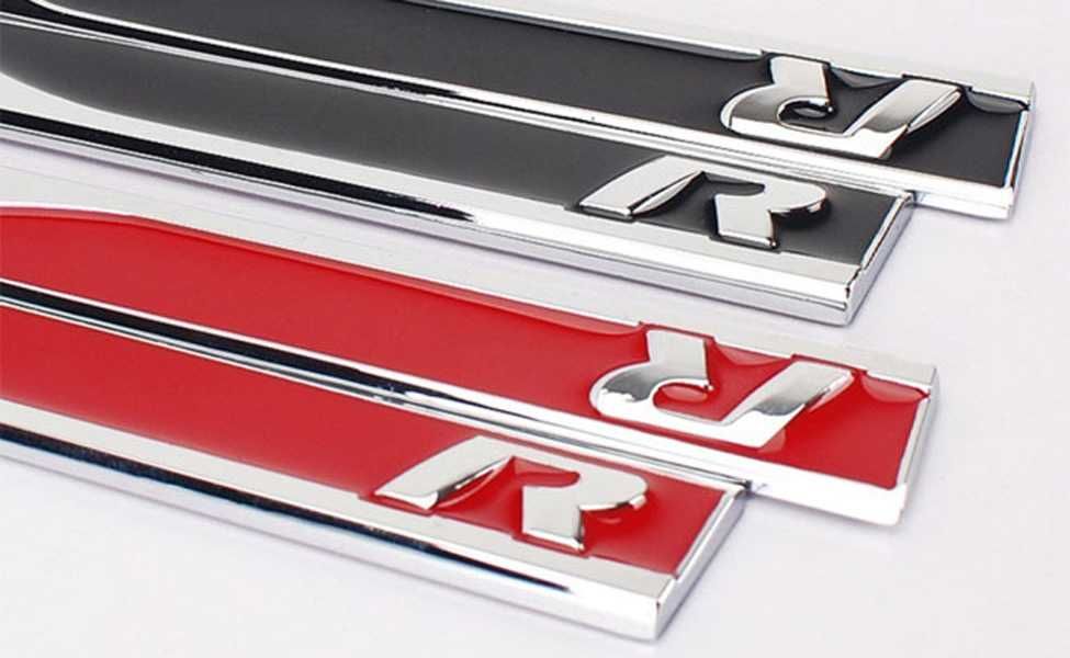 Embleme metalice (grila, aripi, haion, volan) - Volkswagen R / R line