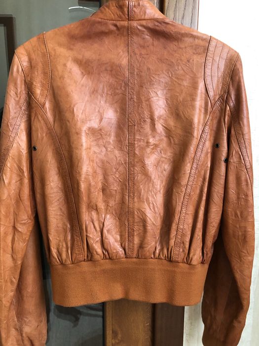 Куртка кожаная женская