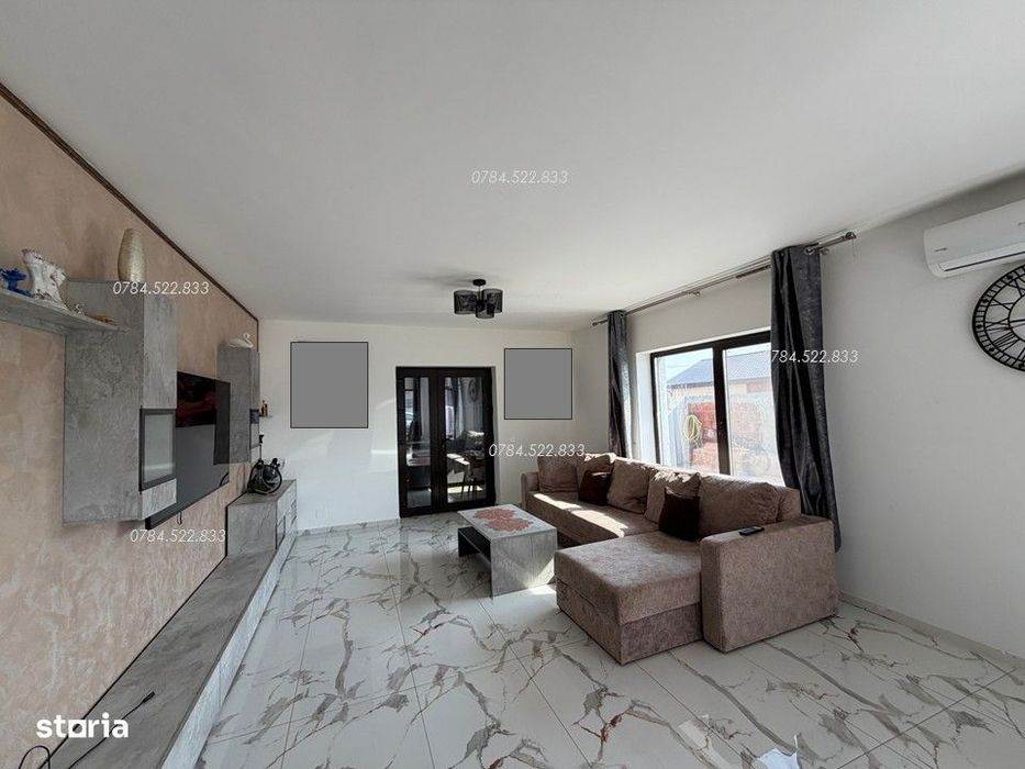 Casă P+1E 5 camere Berceni Ilfov – mobilată și utilată, curte 300 mp