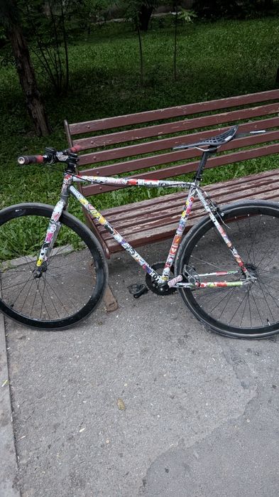 Велосипед фикс с тормозом