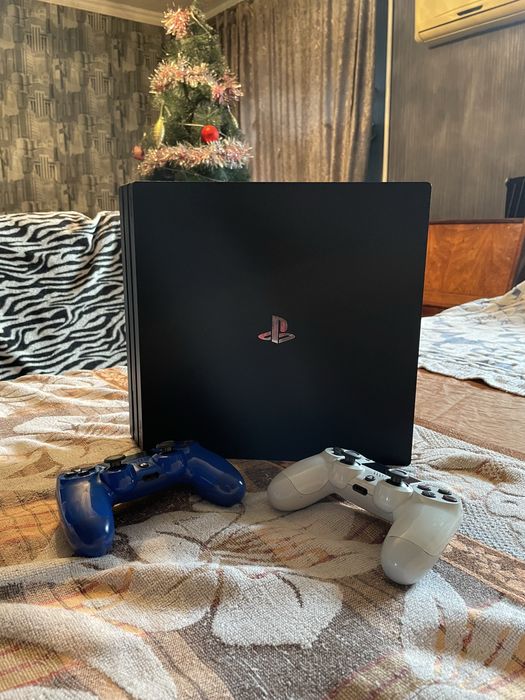 PlayStation 4 Pro 1TB — ИДЕАЛЬНОЕ СОСТОЯНИЕ + 7 игр + Полный Комплект