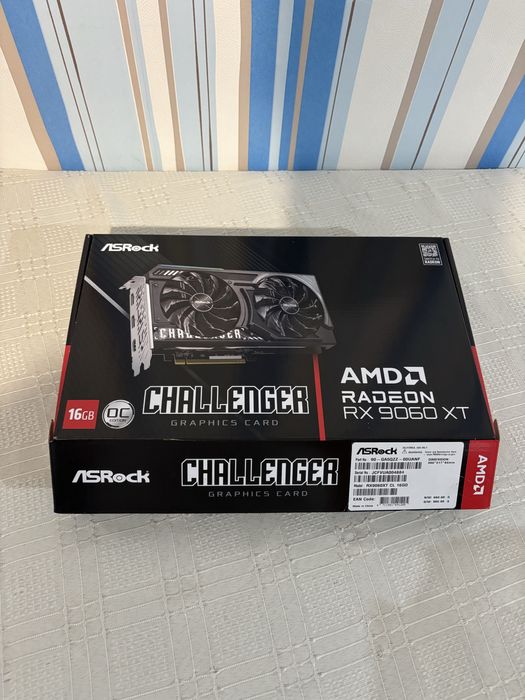 ASRock AMD radeon rx 9060 xt CHALLENGER 16GB oc