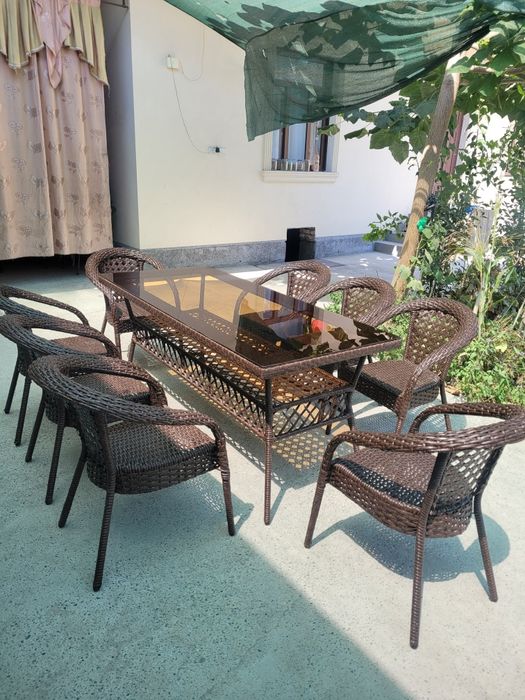 Deko model toqima stol stul