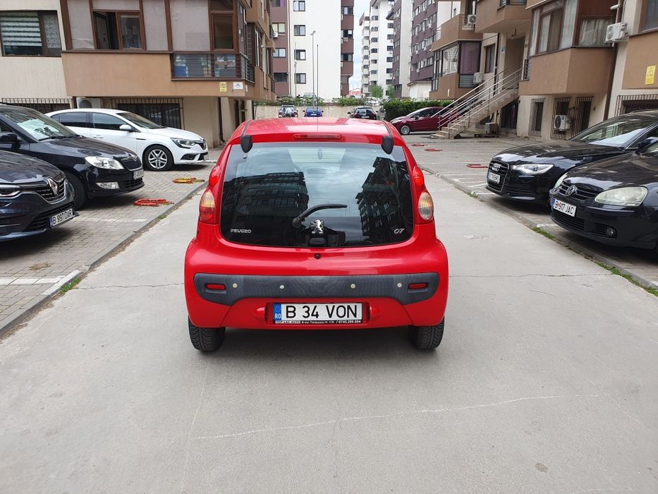 Peugeot 107 an 2009 benzina 998 stare impecabilă unic proprietar 130k km reali