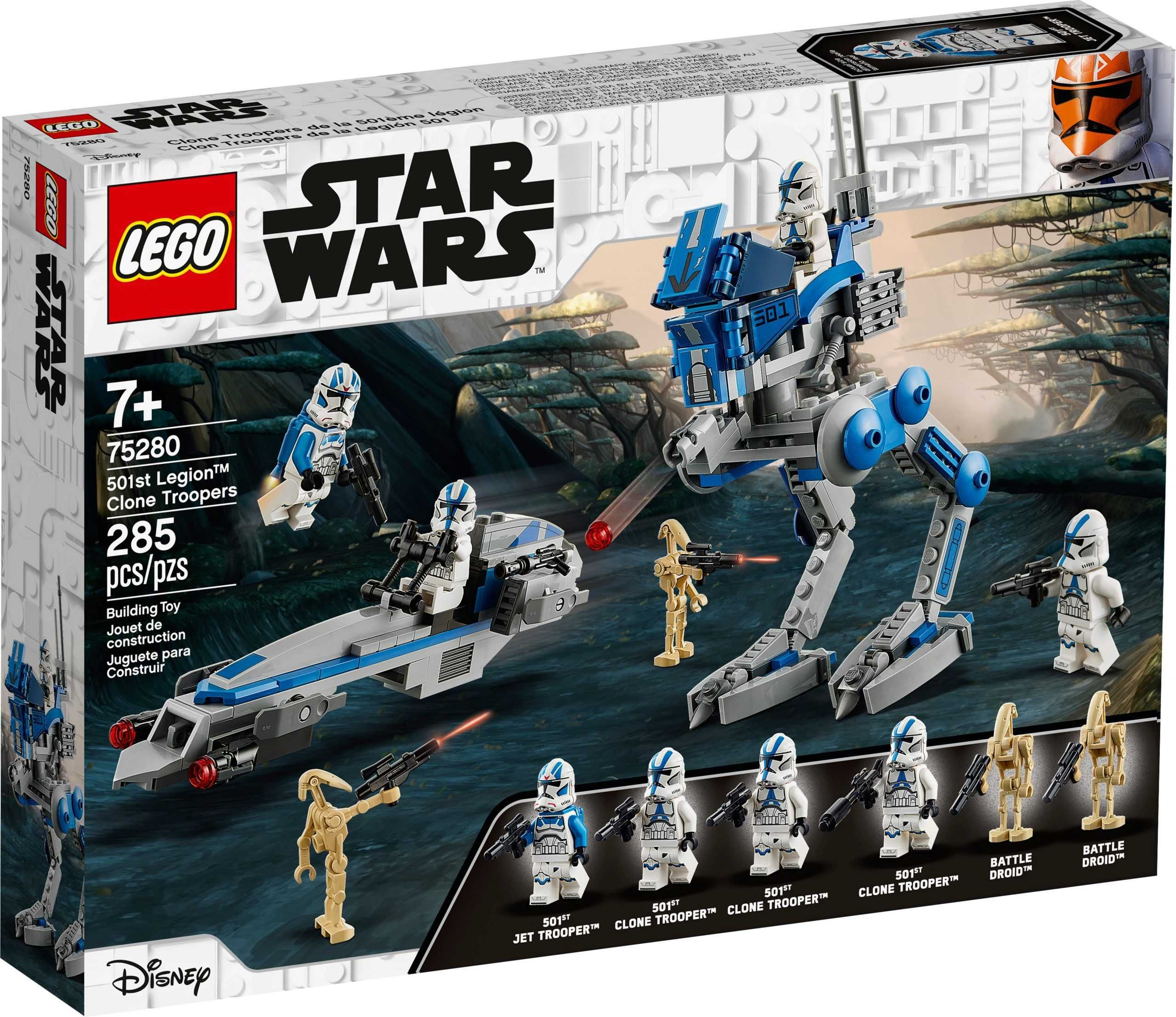 Lego 75280 Звездные войны Клоны-пехотинцы 501-го легиона ОРИГИНАЛ: 27 ...