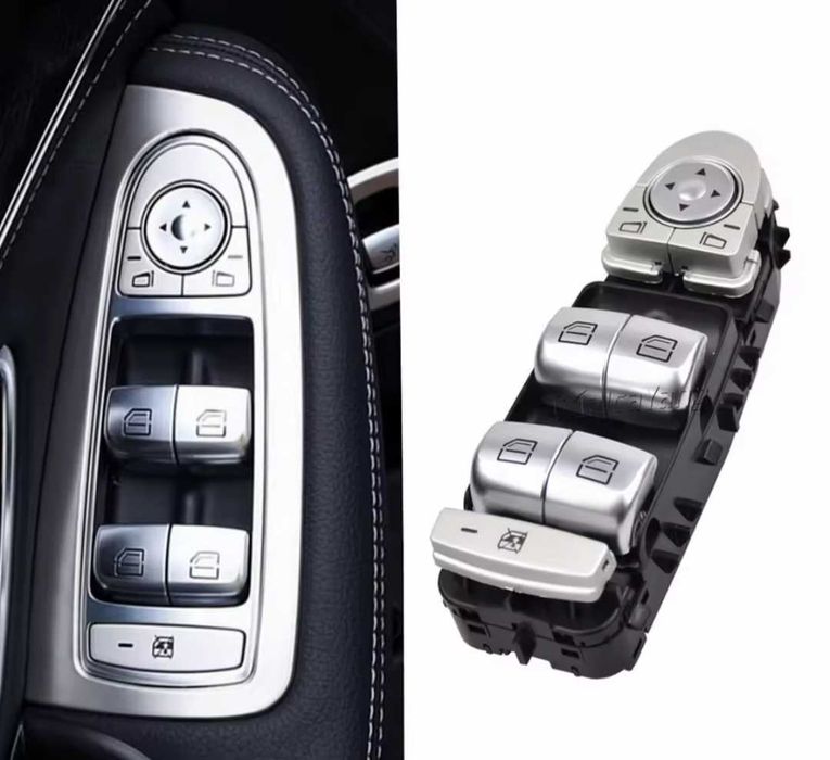 Панел за стъклата за шофьорската врата за Мерцедес Ц Е С ГЛЦ Mercedes C E S GLC контролен блок сваляне качване прозорци