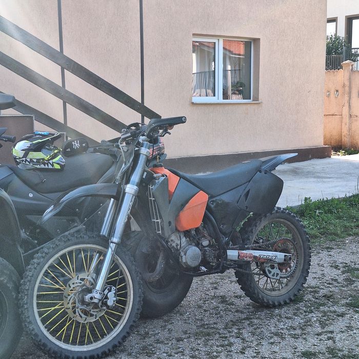schimb Ktm sx 125 2t 2003 cu atv sau alt cross