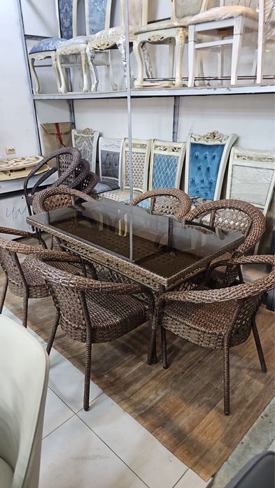 Садовая мебель ротанг