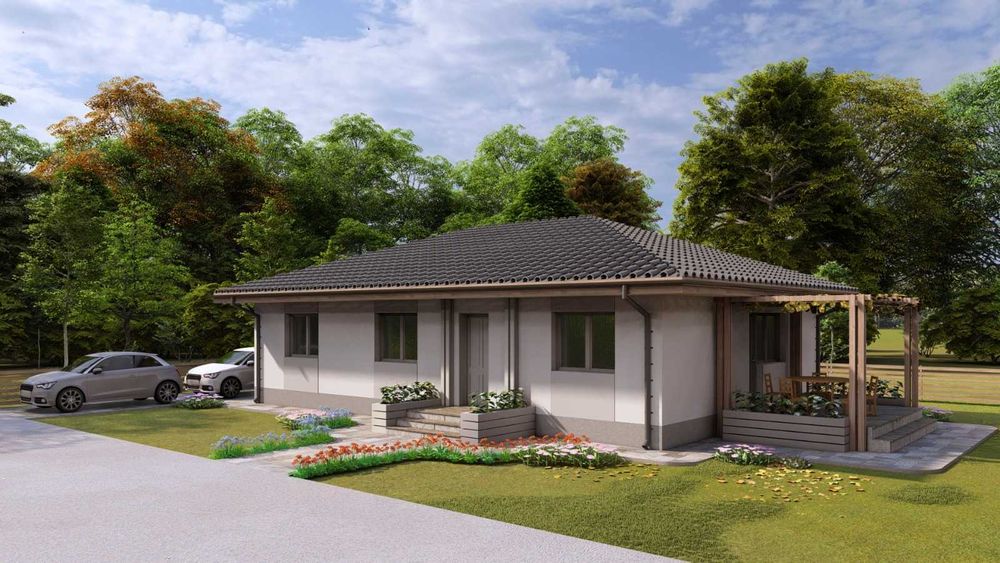 Casă parter Izvorani – proiect ideal de finalizat