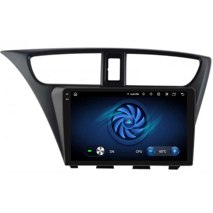 Navigatie Dedicata Honda Civic (2011-2017), 9Inch, Bluetooth,Carplay