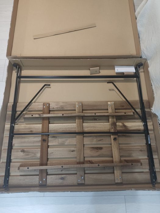 Икеа, стол и два стула, складываются